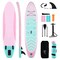 Inflatable Stand up Paddle Board with 3 Fins and Adjustable Paddle